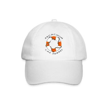 bouée de sauvetage4 - Casquette classique - blanc/blanc - Devant