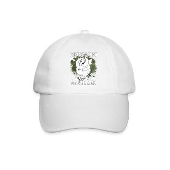 JE VOULAIS PERDRE DU POIDS - Casquette classique - blanc/blanc - Devant