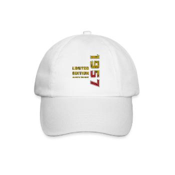 YEAR 1957 - Baseball Cap - white/white - Front
