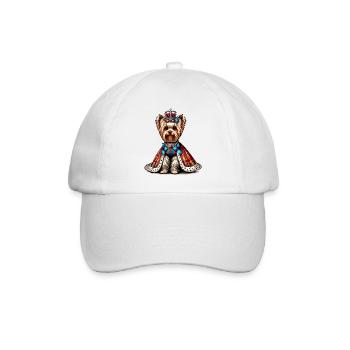 Yorkshire Terrier Princess - Baseball Cap - white/white - Front