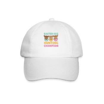cerf mignon pour Pâques avec des œufs de Pâques cerf - Casquette classique - blanc/blanc - Devant