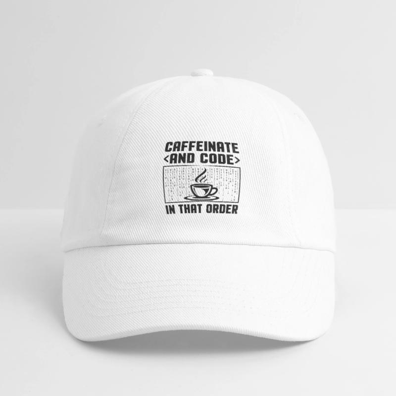 Kaffee-Codierung Programmierer Programmierer Entwickler Nerd Coff Baseballkappe