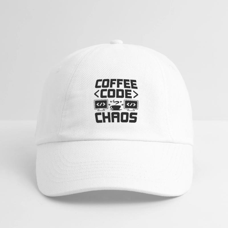 Café Codage Programmeur Codeur Développeur Nerd Coff Casquette classique