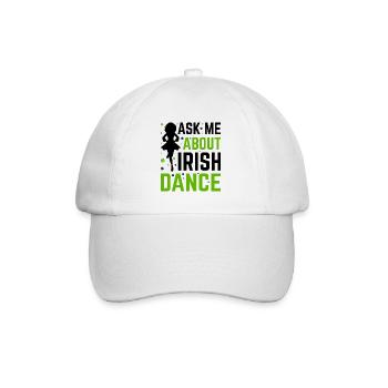Danse irlandaise Danse irlandaise - Casquette classique - blanc/blanc - Devant
