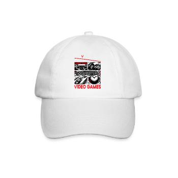 Niveau d’anniversaire xx Jeux et joueurs débloqués - Casquette classique - blanc/blanc - Devant