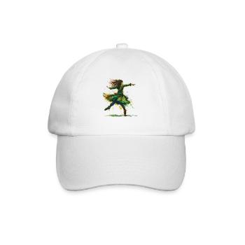 Irish Dance Feis Shamrock Festival - Baseball Cap - white/white - Front