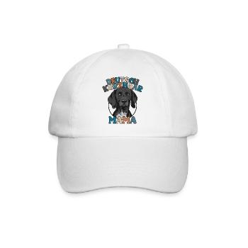 Braque allemand à poil court Mama chiens de chasse Wilsigns - Casquette classique - blanc/blanc - Devant