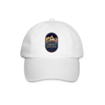 Voronet Monastery – Romania - Baseball Cap - white/white - Front
