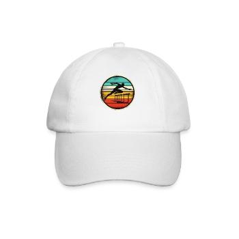 Sprinter de haies - Casquette classique - blanc/blanc - Devant