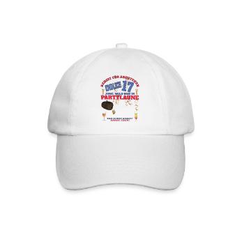 Livre d’or 17e anniversaire fille et garçon - Casquette classique - blanc/blanc - Devant
