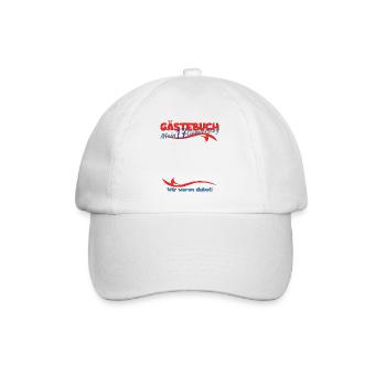17th Birthday Girl & Boy Guestbook - Baseball Cap - white/white - Front