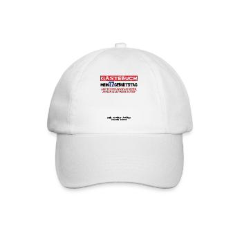 17th Birthday Girl & Boy Guestbook - Baseball Cap - white/white - Front
