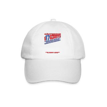 Livre d’or 17e anniversaire fille et garçon - Casquette classique - blanc/blanc - Devant