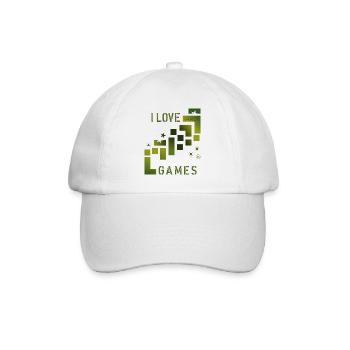 Love Games - Baseball Cap - white/white - Front