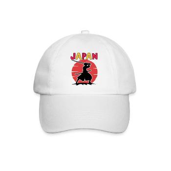 Japan - Baseball Cap - white/white - Front