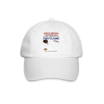 Livre d’or 17e anniversaire fille et garçon - Casquette classique - blanc/blanc - Devant