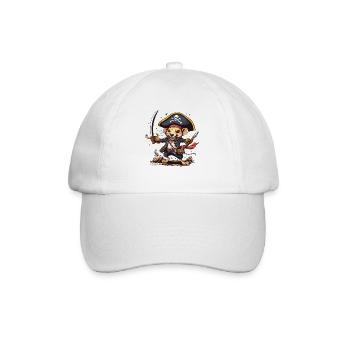 Mouse Rat Pirate - Baseball Cap - white/white - Front