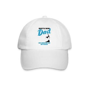 Freestyle-Papa - Baseballkappe - Weiß/Weiß - Vorne