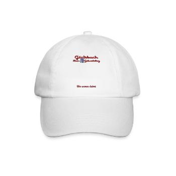 19th Birthday Man and Woman Guestbook - Baseball Cap - white/white - Front
