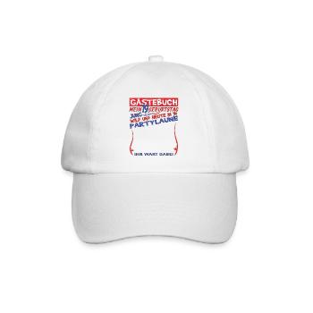 Livre d’or 19e anniversaire homme et femme - Casquette classique - blanc/blanc - Devant