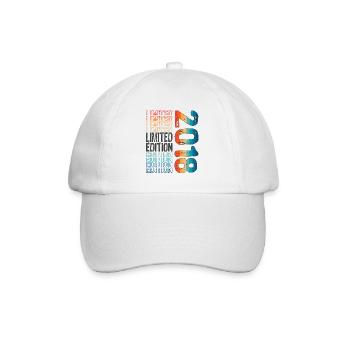 Limited Edition since 2018 Birthday Vintage 2018 - Baseball Cap - white/white - Front