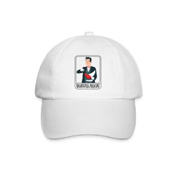 Chemise de modelage de ballon, faire de la magie avec chaque - Casquette classique - blanc/blanc - Devant