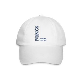 poissons - Casquette classique - blanc/blanc - Devant