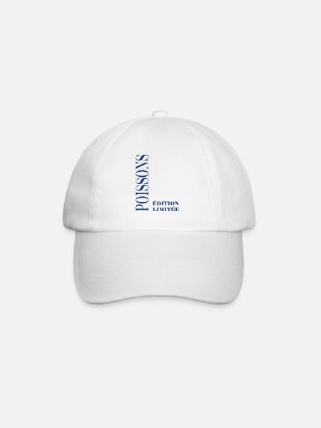 poissons - Casquette classique - blanc/blanc