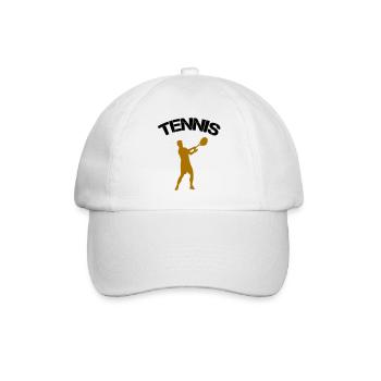 tennis - Baseball Cap - white/white - Front