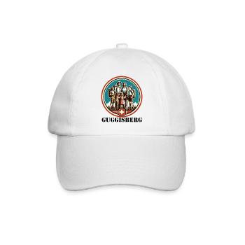 Guggisberg - Baseballkappe - Weiß/Weiß - Vorne