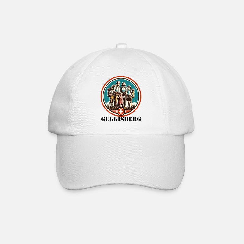 Guggisberg - Baseballkappe - Weiß/Weiß