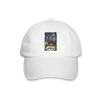 Lets Go Camping Wild Boar Adventure Camping - Baseball Cap - white/white - Front