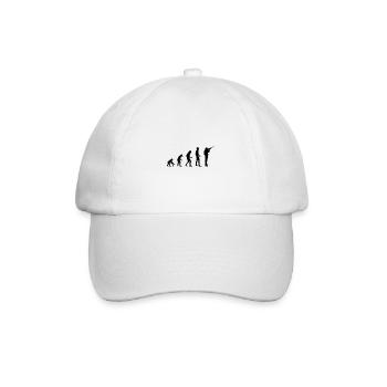Évolution Chasse Chasse Chasseur - Casquette classique - blanc/blanc - Devant