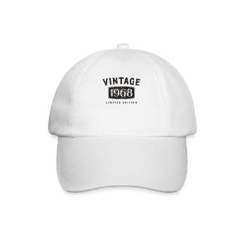 Birthday 1968 Limited Edition Vintage 1968 - Baseball Cap - white/white - Front