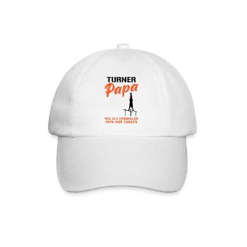 Turner Papa – Combinaison de la coolitude sportive - Casquette classique - blanc/blanc - Devant