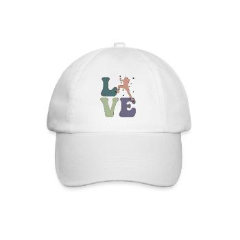 LOVE Wall Climbing Indoor Wall Climber Bouldering - Baseball Cap - white/white - Front