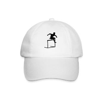 Obstacle Course Dynamics Energy Sports Gift - Baseball Cap - white/white - Front