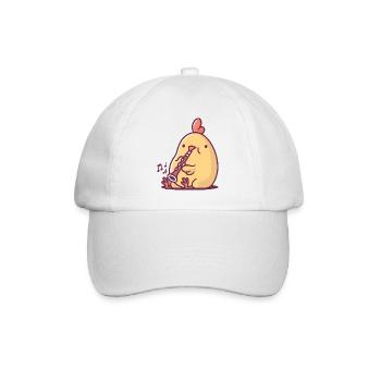 Clarinette Poulet - Casquette classique - blanc/blanc - Devant