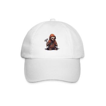 The Grim Reaper Bear - Baseball Cap - white/white - Front