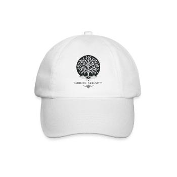 Arctic Tree of Peace - Baseball Cap - white/white - Front
