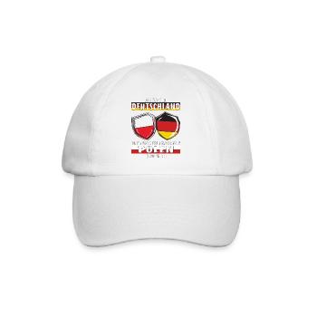 POLAND GERMANY I LIVE IN - Baseball Cap - white/white - Front