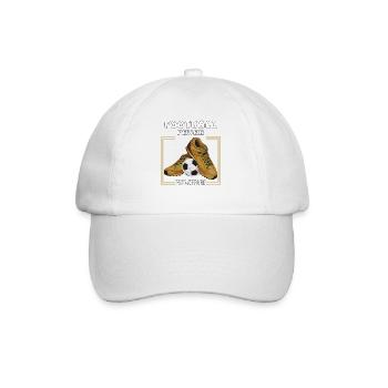 FOOTBALL FOOTBALL BOOTS FOOTBALL FEVER FULL EFFORT - Baseball Cap - white/white - Front