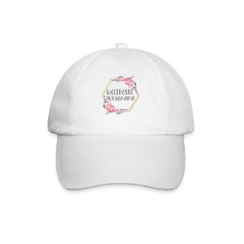 weltbeste Hundemama Hundebesitzerin Hunde Geschenk - Baseballkappe - Weiß/Weiß - Vorne