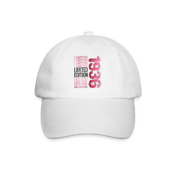 Edition limitée depuis 1936 Anniversaire Millésime 1936 - Casquette classique - blanc/blanc - Devant