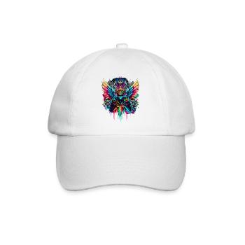 Gaming King Controller Wings Graffiti - Baseball Cap - white/white - Front