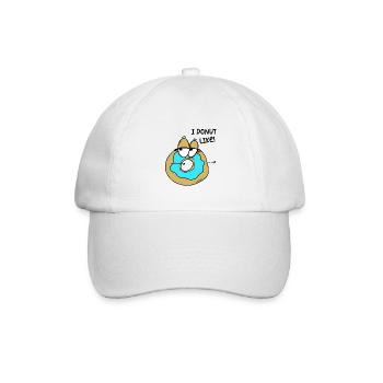Funny Saying Picture Funny Humor Gift Idea - Baseball Cap - white/white - Front