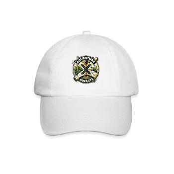 Boussole et carte d’aventure - Casquette classique - blanc/blanc - Devant