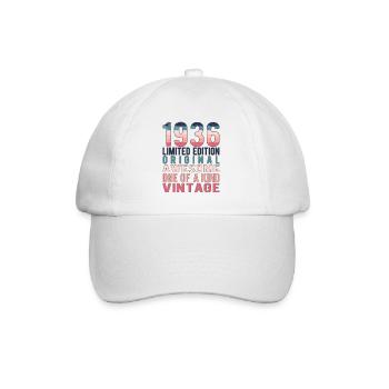 Edition limitée depuis 1936 Anniversaire Millésime 1936 - Casquette classique - blanc/blanc - Devant