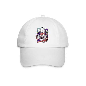 Got Any Grapes 11 - Baseball Cap - white/white - Front
