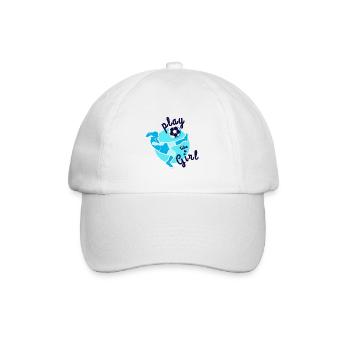 Football féminin - Casquette classique - blanc/blanc - Devant